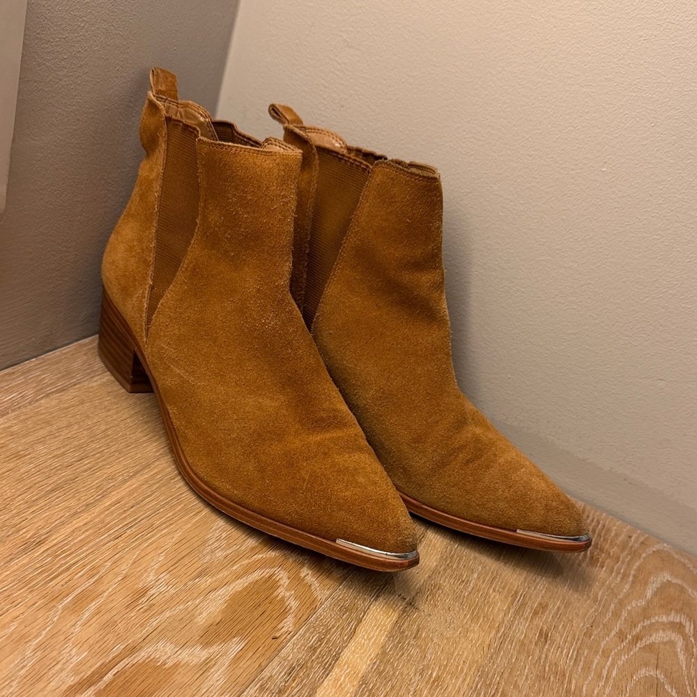 Marc Fisher Suede Ankle Boots